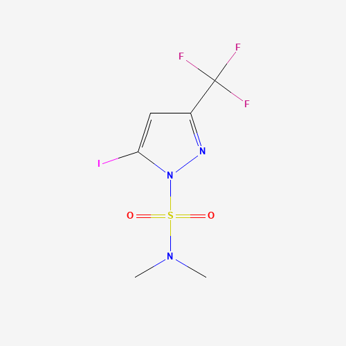 5-Iodo-N,N-dimethyl-3-(trifluoromethyl)-1H-pyrazole-1-sulfonamide