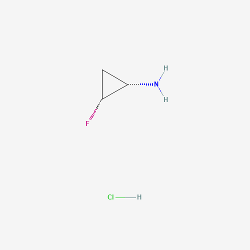 (1S,2R)-2-fluorocyclopropan-1-amine hydrochloride