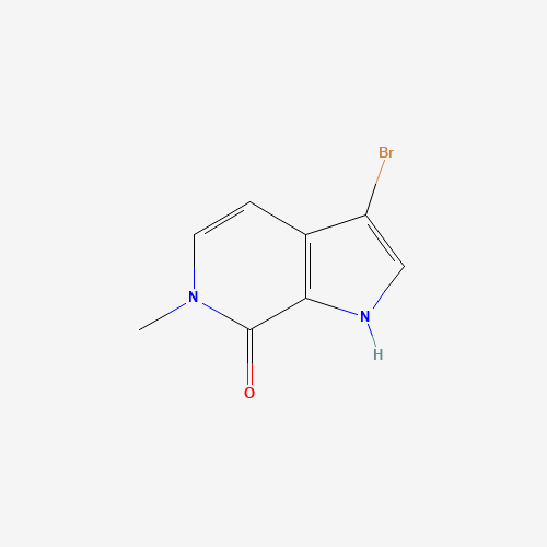 3-Bromo-6-methyl-1,6-dihydro-7H-pyrrolo[2,3-c]pyridin-7-one