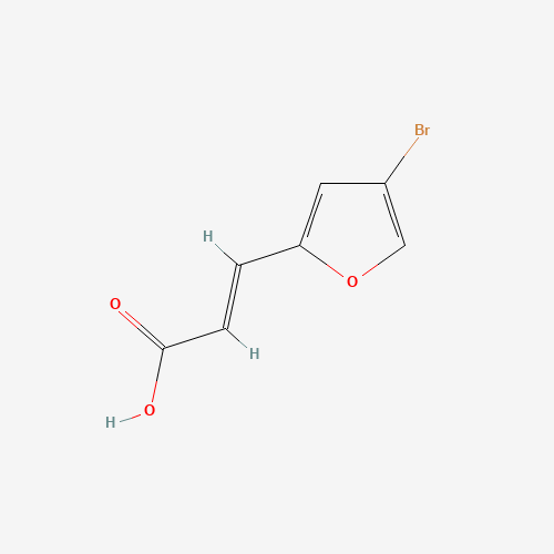 (E)-3-(4-Bromofuran-2-yl)acrylic acid