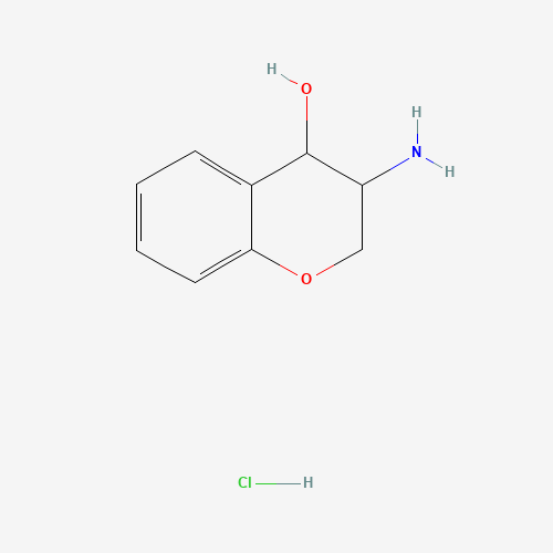 3-Amino-3,4-dihydro-2H-1-benzopyran-4-ol hydrochloride