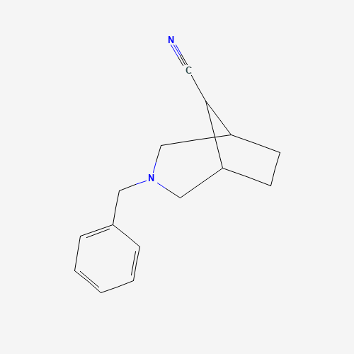 3-Benzyl-3-azabicyclo[3.2.1]octane-8-carbonitrile