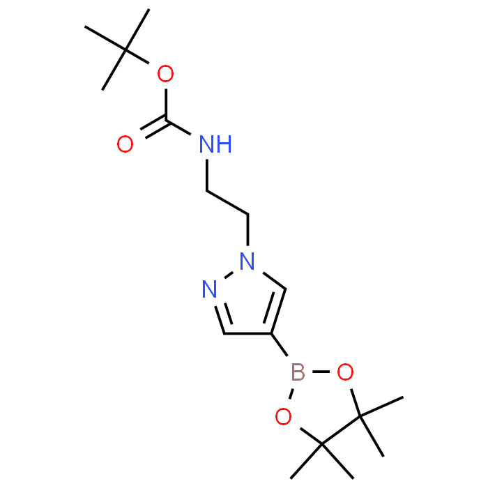 tert-Butyl (2-(4-(4,4,5,5-tetramethyl-1,3,2-dioxaborolan-2-yl)-1H-pyrazol-1-yl)ethyl)carbamate