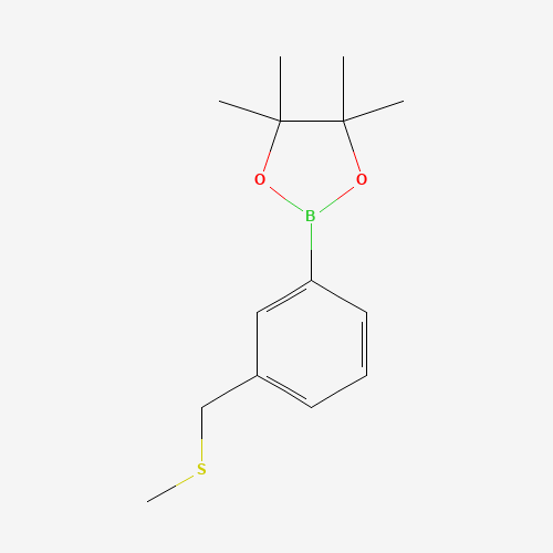 4,4,5,5-Tetramethyl-2-{3-[(methylsulfanyl)methyl]phenyl}-1,3,2-dioxaborolane