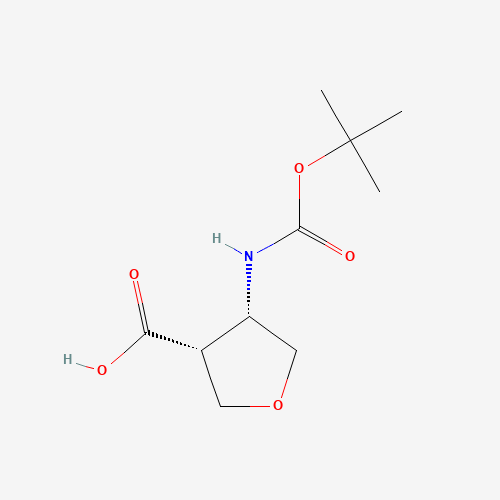 cis-4-((tert-Butoxycarbonyl)amino)tetrahydrofuran-3-carboxylic acid
