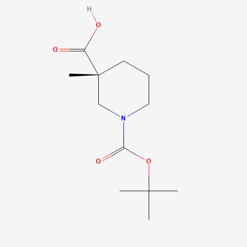 (S)-1-(tert-Butoxycarbonyl)-3-methylpiperidine-3-carboxylic acid