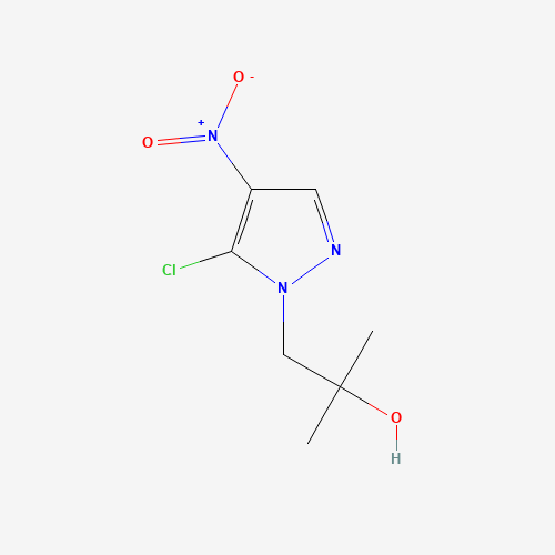 1-(5-Chloro-4-nitro-1H-pyrazol-1-yl)-2-methylpropan-2-ol