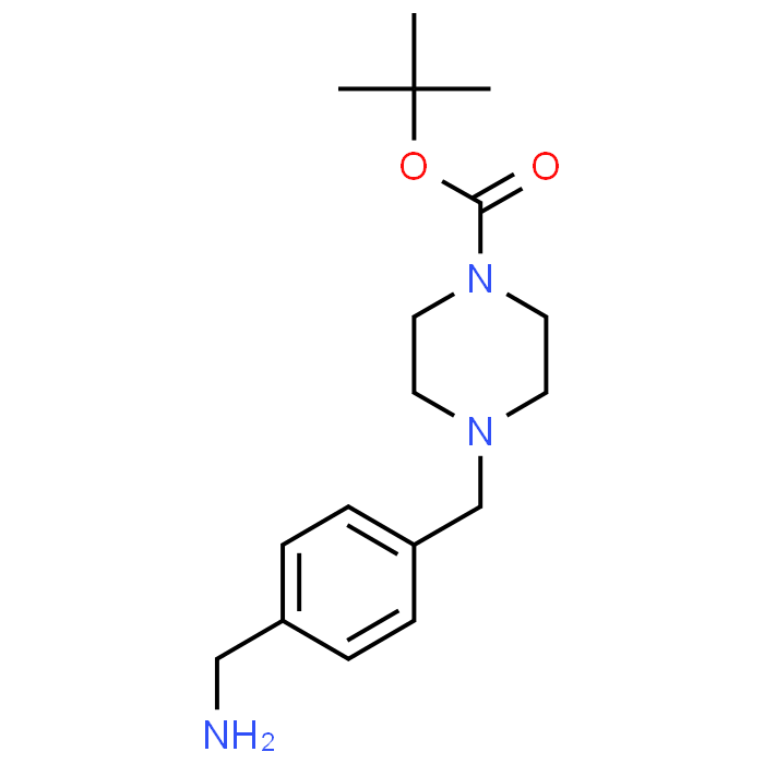 tert-Butyl 4-(4-(aminomethyl)benzyl)piperazine-1-carboxylate
