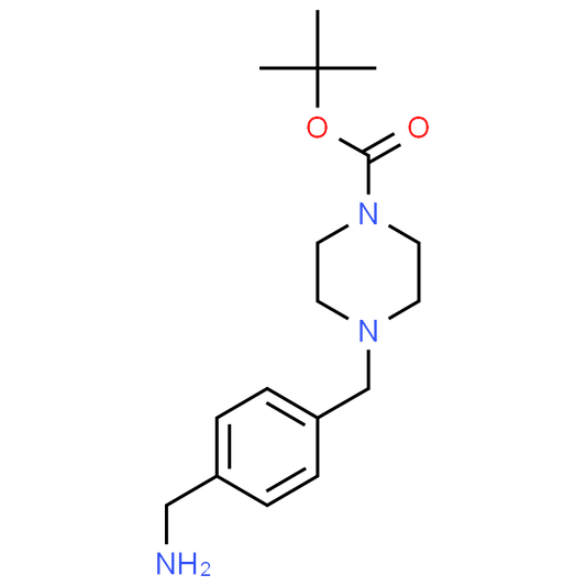 tert-Butyl 4-(4-(aminomethyl)benzyl)piperazine-1-carboxylate