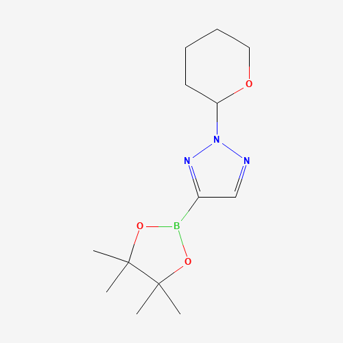 2-(Tetrahydro-2H-pyran-2-yl)-4-(4,4,5,5-tetramethyl-1,3,2-dioxaborolan-2-yl)-2H-1,2,3-triazole
