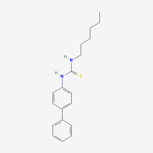1-([1,1'-Biphenyl]-4-yl)-3-hexylthiourea