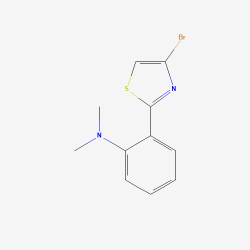 2-(4-Bromothiazol-2-yl)-N,N-dimethylaniline