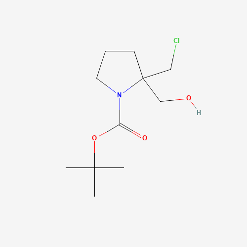 tert-Butyl 2-(chloromethyl)-2-(Hydroxymethyl)pyrrolidine-1-carboxylate