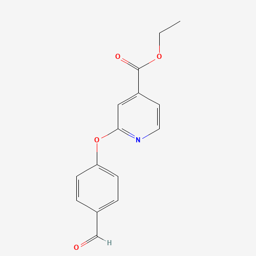 Ethyl 2-(4-formylphenoxy)isonicotinate