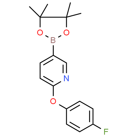 2-(4-Fluorophenoxy)-5-(4,4,5,5-tetramethyl-1,3,2-dioxaborolan-2-yl)pyridine