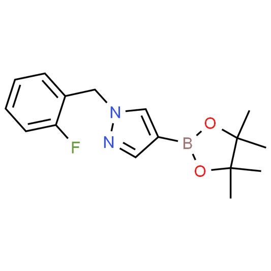 1-(2-Fluorobenzyl)-4-(4,4,5,5-tetramethyl-1,3,2-dioxaborolan-2-yl)-1H-pyrazole