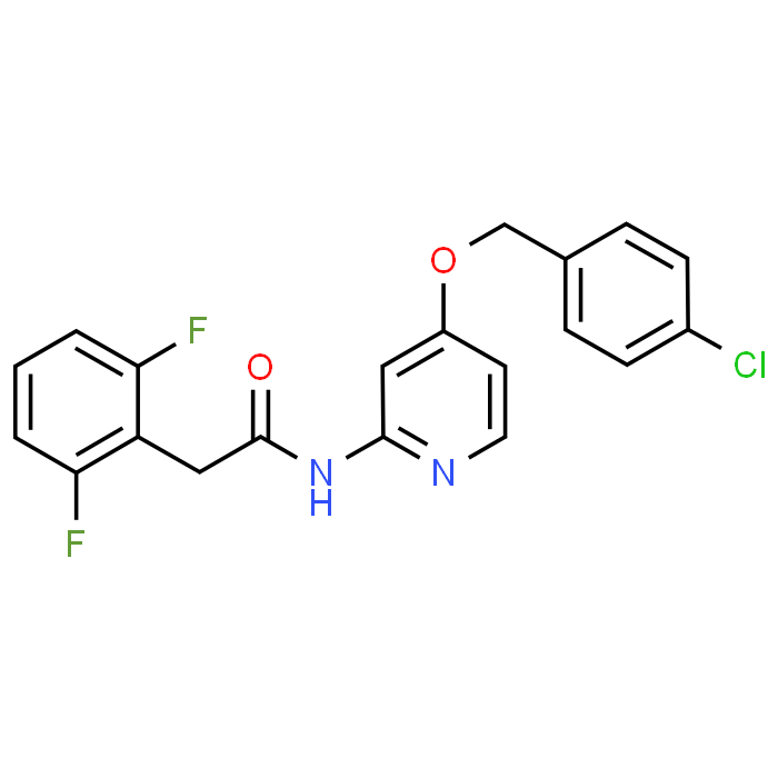 N-(4-((4-Chlorobenzyl)oxy)pyridin-2-yl)-2-(2,6-difluorophenyl)acetamide