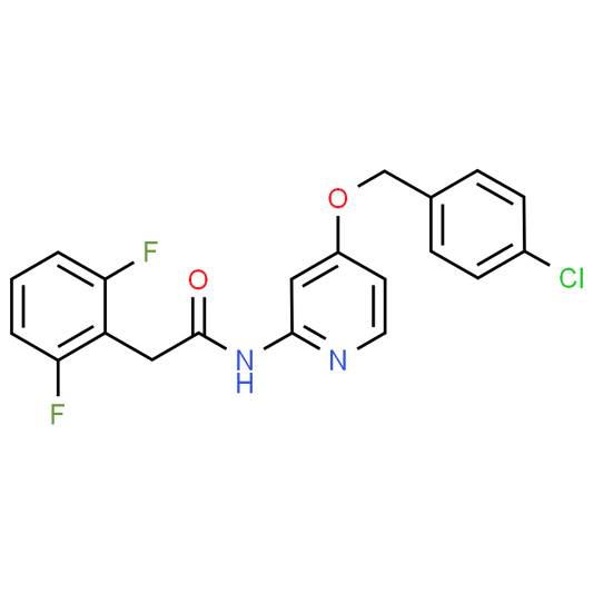 N-(4-((4-Chlorobenzyl)oxy)pyridin-2-yl)-2-(2,6-difluorophenyl)acetamide