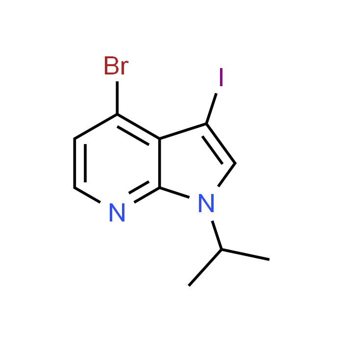 4-Bromo-3-iodo-1-isopropyl-1H-pyrrolo[2,3-b]pyridine