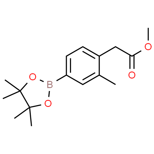 Methyl 2-(2-methyl-4-(4,4,5,5-tetramethyl-1,3,2-dioxaborolan-2-yl)phenyl)acetate