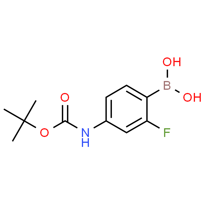 (4-((tert-Butoxycarbonyl)amino)-2-fluorophenyl)boronic acid