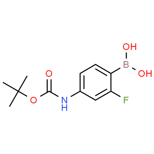 (4-((tert-Butoxycarbonyl)amino)-2-fluorophenyl)boronic acid