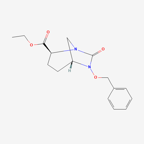 ethyl (2S,5R)-6-(benzyloxy)-7-oxo-1,6-diazabicyclo[3.2.1]octane-2-carboxylate