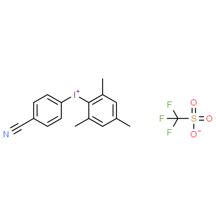 (4-Cyanophenyl)(mesityl)iodonium trifluoromethanesulfonate