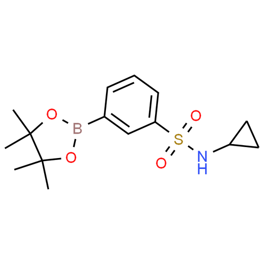 N-Cyclopropyl-3-(4,4,5,5-tetramethyl-1,3,2-dioxaborolan-2-yl)benzenesulfonamide