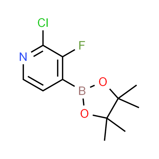 2-Chloro-3-fluoro-4-(4,4,5,5-tetramethyl-1,3,2-dioxaborolan-2-yl)pyridine