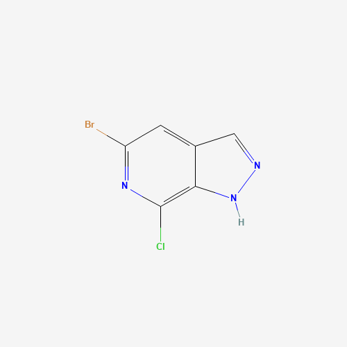 5-Bromo-7-chloro-1H-pyrazolo[3,4-c]pyridine