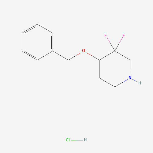 4-(Benzyloxy)-3,3-difluoropiperidine hydrochloride