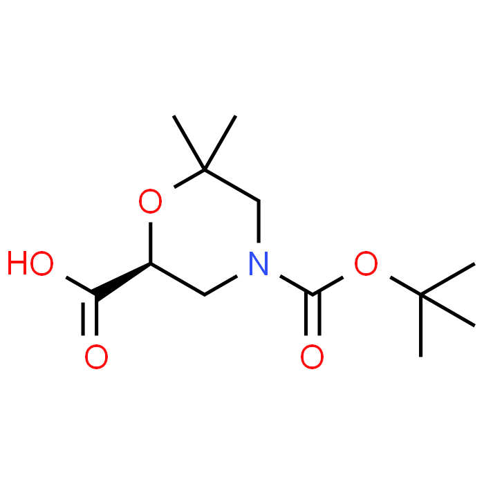 (S)-4-(tert-Butoxycarbonyl)-6,6-dimethylmorpholine-2-carboxylic acid