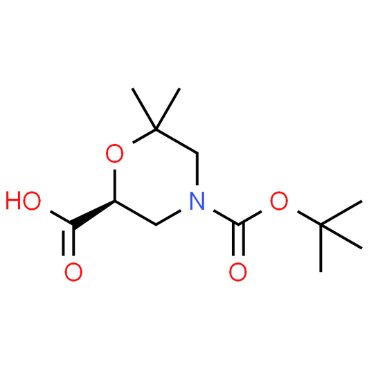 (S)-4-(tert-Butoxycarbonyl)-6,6-dimethylmorpholine-2-carboxylic acid