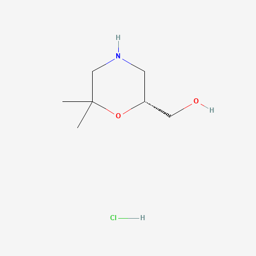 (R)-(6,6-Dimethylmorpholin-2-yl)methanol hydrochloride