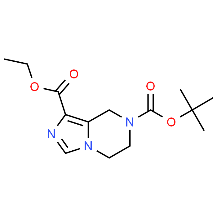 7-tert-Butyl 1-ethyl 5,6-dihydroimidazo[1,5-a]pyrazine-1,7(8H)-dicarboxylate