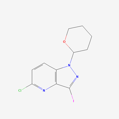 5-Chloro-3-iodo-1-(tetrahydro-2H-pyran-2-yl)-1H-pyrazolo[4,3-b]pyridine