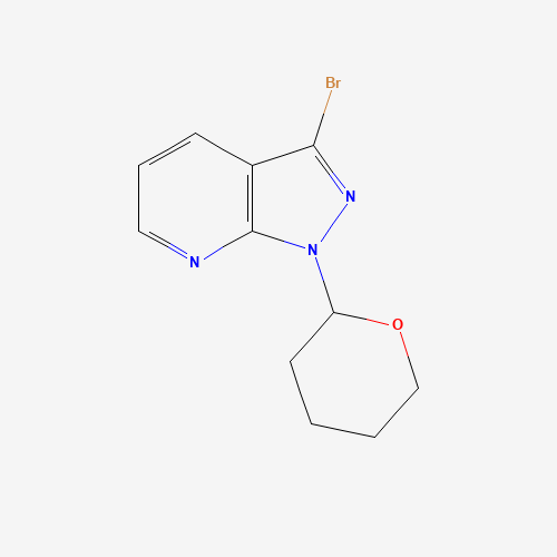 3-Bromo-1-(tetrahydro-2H-pyran-2-yl)-1H-pyrazolo[3,4-b]pyridine