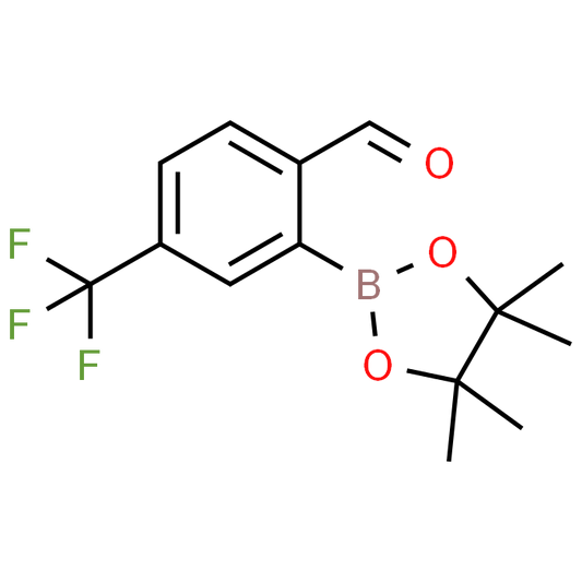 2-(4,4,5,5-Tetramethyl-1,3,2-dioxaborolan-2-yl)-4-(trifluoromethyl)benzaldehyde