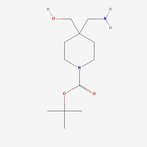 tert-Butyl 4-(aminomethyl)-4-(hydroxymethyl)piperidine-1-carboxylate