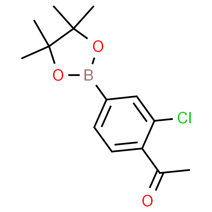 1-(2-Chloro-4-(4,4,5,5-tetramethyl-1,3,2-dioxaborolan-2-yl)phenyl)ethanone