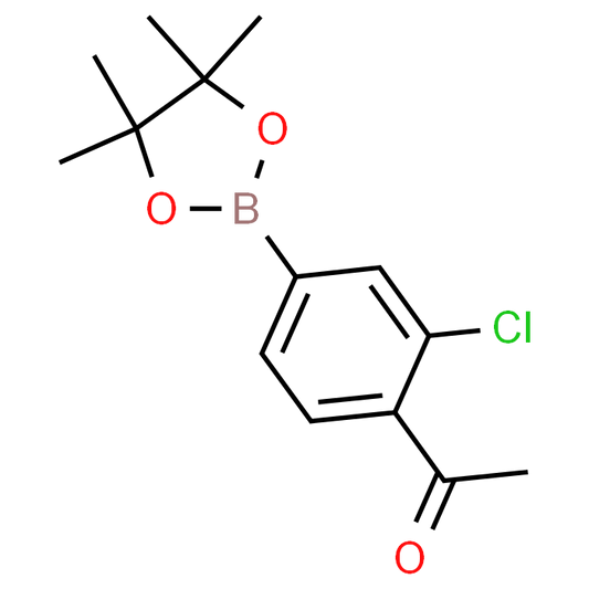 1-(2-Chloro-4-(4,4,5,5-tetramethyl-1,3,2-dioxaborolan-2-yl)phenyl)ethanone