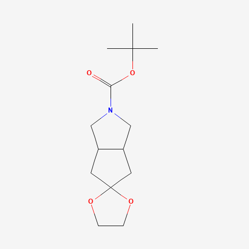 Spiro[cyclopenta[c]pyrrole-5(1H),2'-[1,3]dioxolane]-2(3H)-carboxylic acid