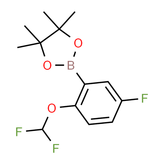2-(2-(Difluoromethoxy)-5-fluorophenyl)-4,4,5,5-tetramethyl-1,3,2-dioxaborolane