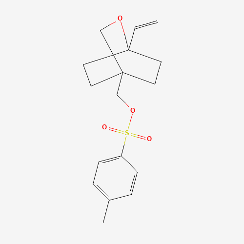 (1-Vinyl-2-oxabicyclo[2.2.2]octan-4-yl)methyl 4-methylbenzenesulfonate