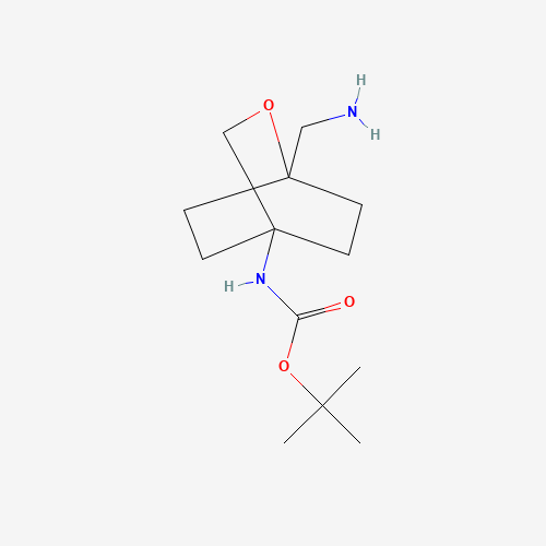 tert-butyl N-[1-(aminomethyl)-2-oxabicyclo[2.2.2]octan-4-yl]carbamate