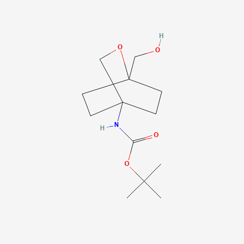tert-butyl N-[1-(hydroxymethyl)-2-oxabicyclo[2.2.2]octan-4-yl]carbamate