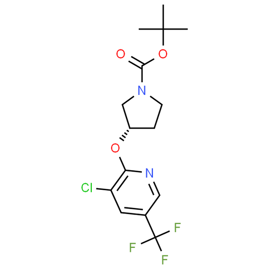 (S)-tert-Butyl 3-((3-chloro-5-(trifluoromethyl)pyridin-2-yl)oxy)pyrrolidine-1-carboxylate