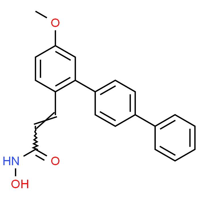 (E)-N-Hydroxy-3-(5-methoxy-[1,1':4',1''-terphenyl]-2-yl)acrylamide