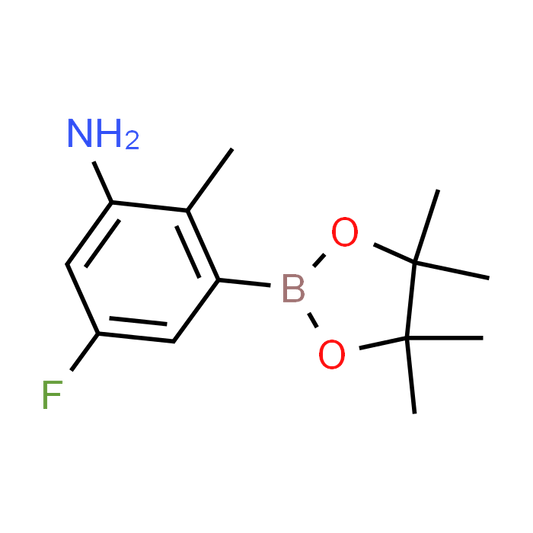 5-Fluoro-2-methyl-3-(4,4,5,5-tetramethyl-1,3,2-dioxaborolan-2-yl)aniline